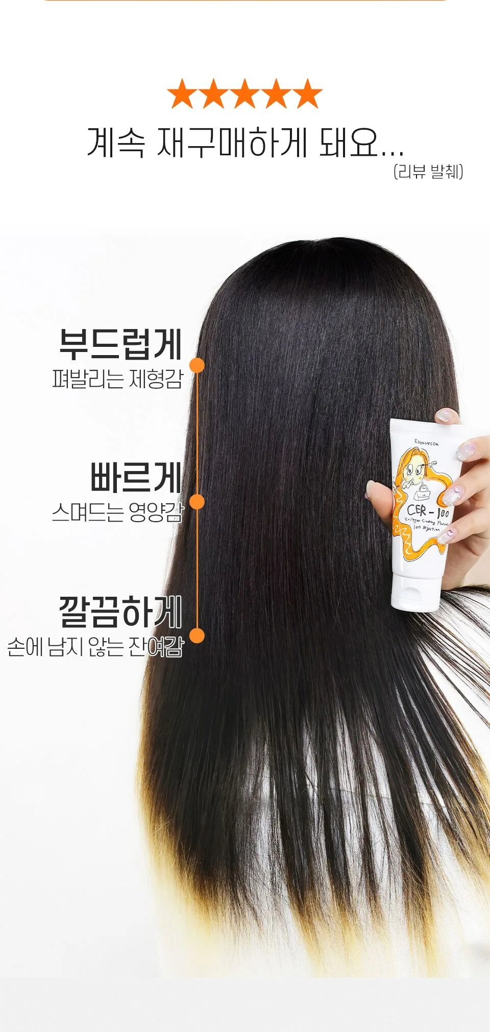 ELIZAVECCA Collagen Coating Protein Ion Injection CER-100 50ml Detail