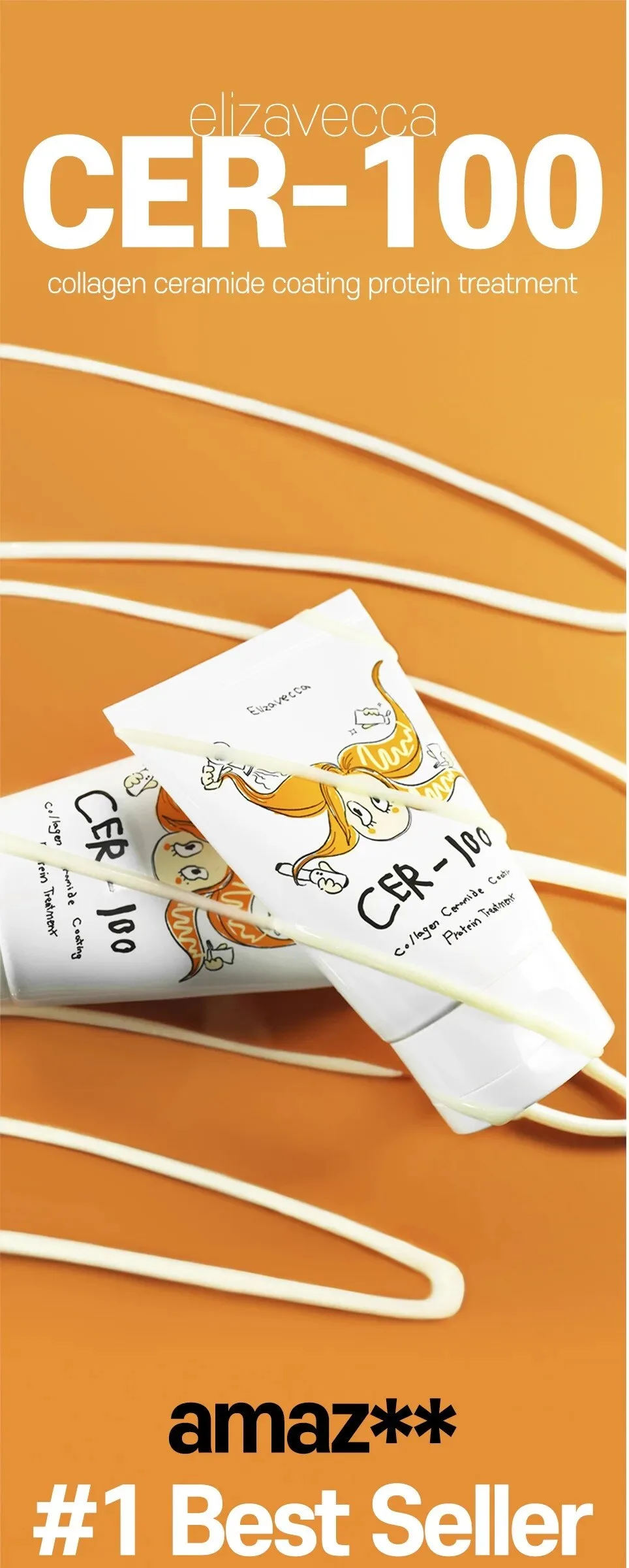 ELIZAVECCA CER-100 Collagen Ceramide Coating Protein Treatment 100ml Detail