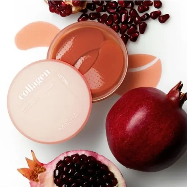 Missha Collagen AiryFit Face & Eye Patch 60pcs