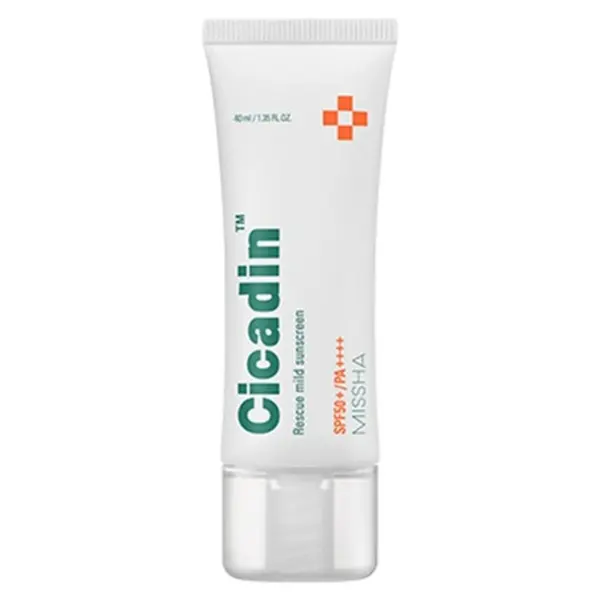 Missha Cicadin Rescue Mild Sunscreen SPF50+ PA++++ 40ml