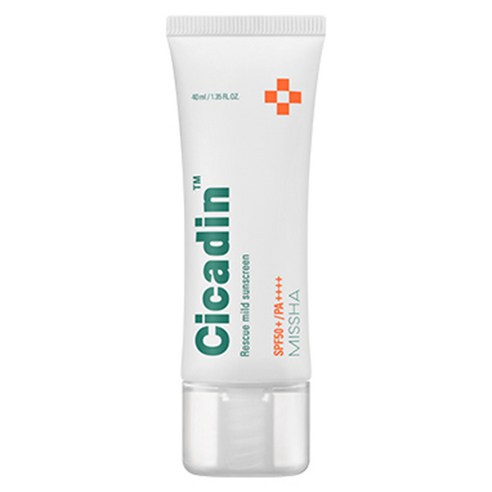 Missha Cicadin Rescue Mild Sunscreen SPF50+ PA++++ 40ml