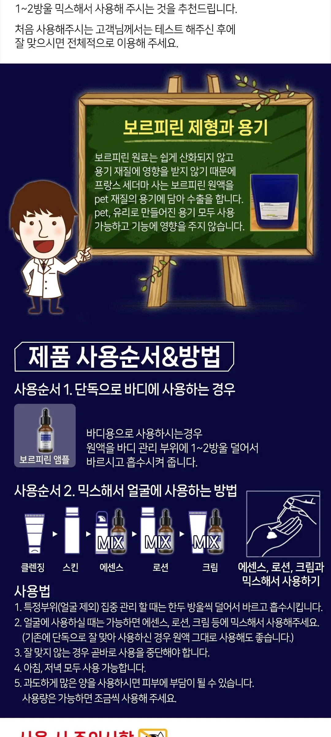 SIDMOOL MIN JUNG GI Volufiline Ampoule 30ml Detail