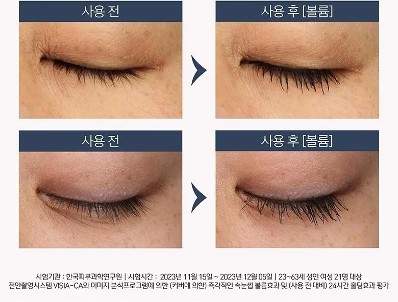 Mobbing Black Bean Biotin Coating Smudge-Proof Mascara Long Lash Effect, 1pc, Black Detail