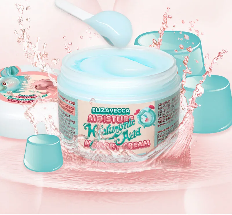 ELIZAVECCA Moisture Hyaluronic Acid Memory Cream 100g Detail