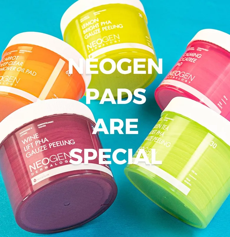 NEOGEN Carrot Deep Clear Remover Oil Pads, 60 Sheets, 1 Pack Detail