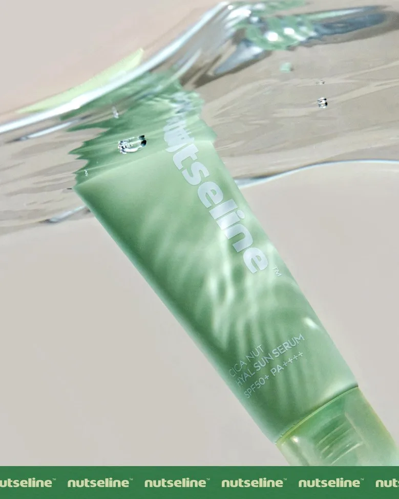 nutseline Cica Nut Hyal Sun Serum SPF50+ PA++++ 50ml 2pcs Detail
