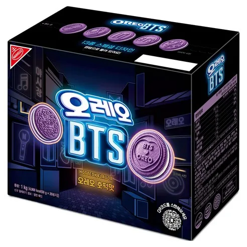 OREO BTS Hotteok Flavor Sandwich Cookies 1kg