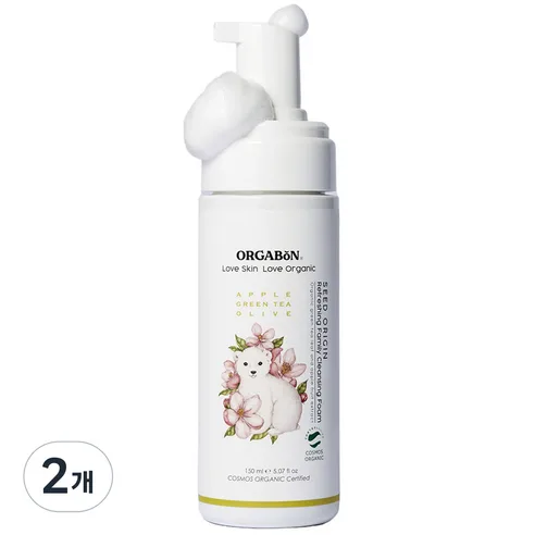 ORGABON Seed Origin Refreshing Family Cleansing Foam 150ml x 2ea