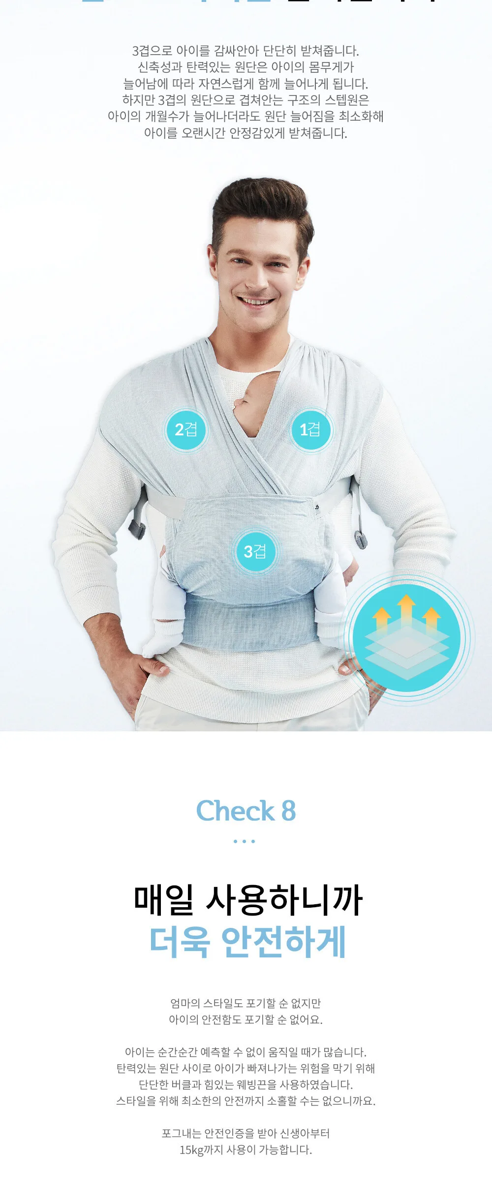 Fognae Step One Air Baby Carrier Detail