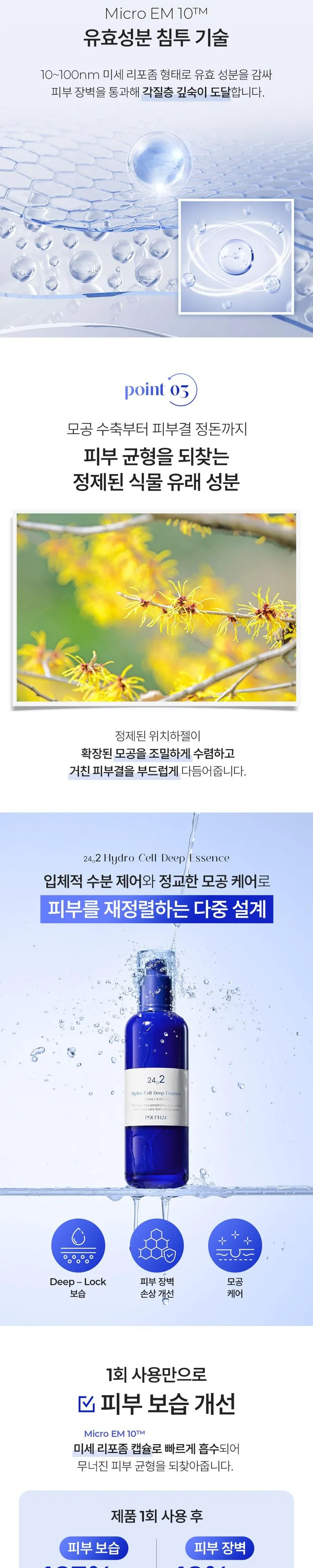 Pouch24 Number 2 Hydro Cell Deep Ha Ji-won Essence Detail