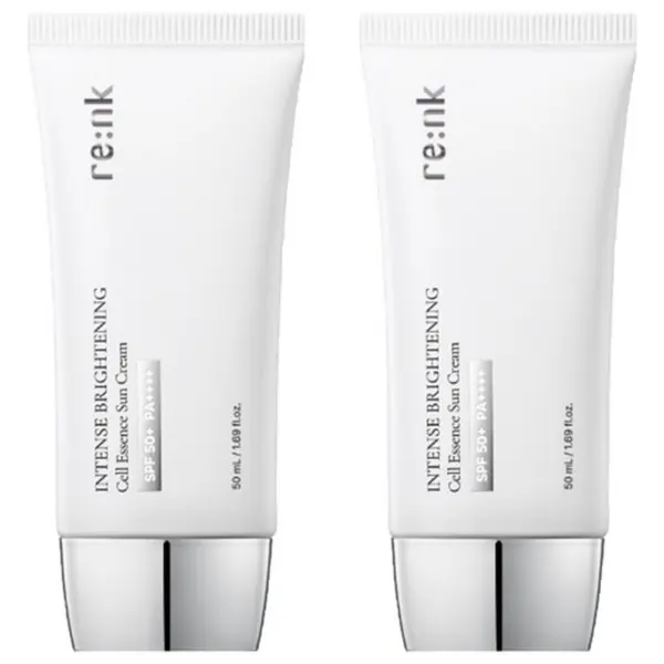 RE:NK Intense Brightening Cell Essence Sun Cream SPF50+ PA++++ 50ml x 2ea