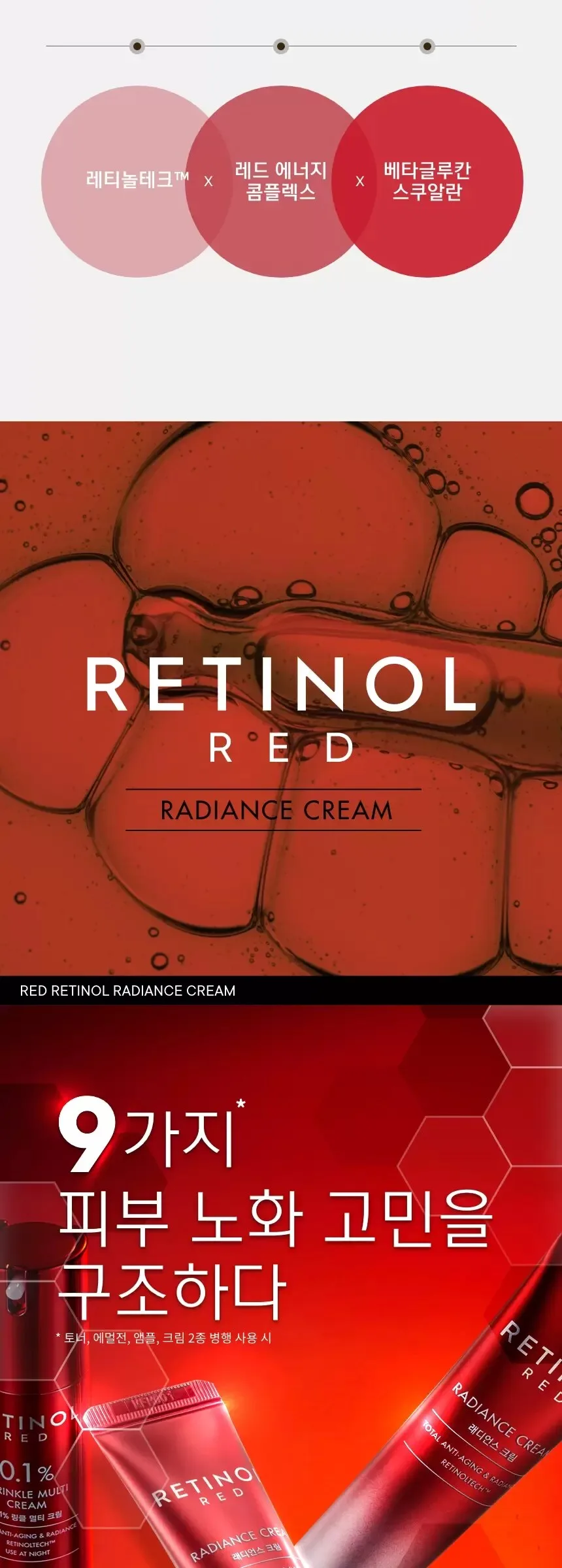 TONYMOLY Red Retinol Radiance Cream 30ml Detail