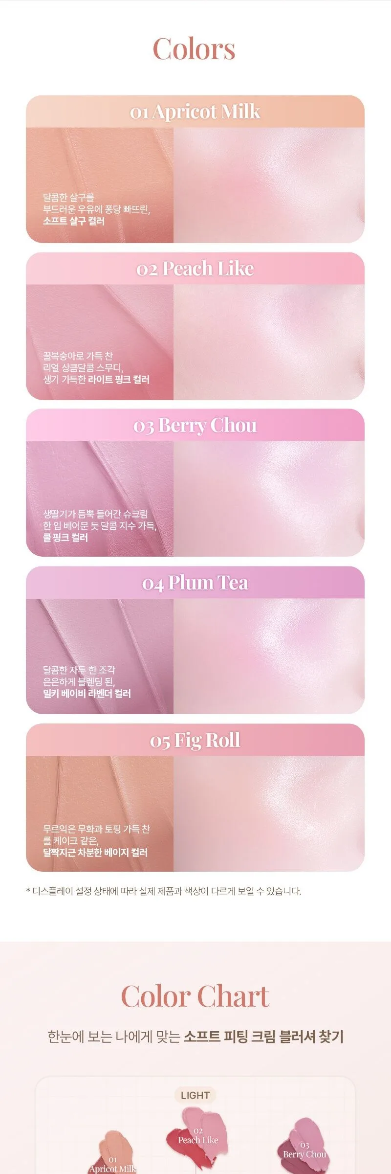 FORENCOS Soft Fitting Cream Blusher Detail