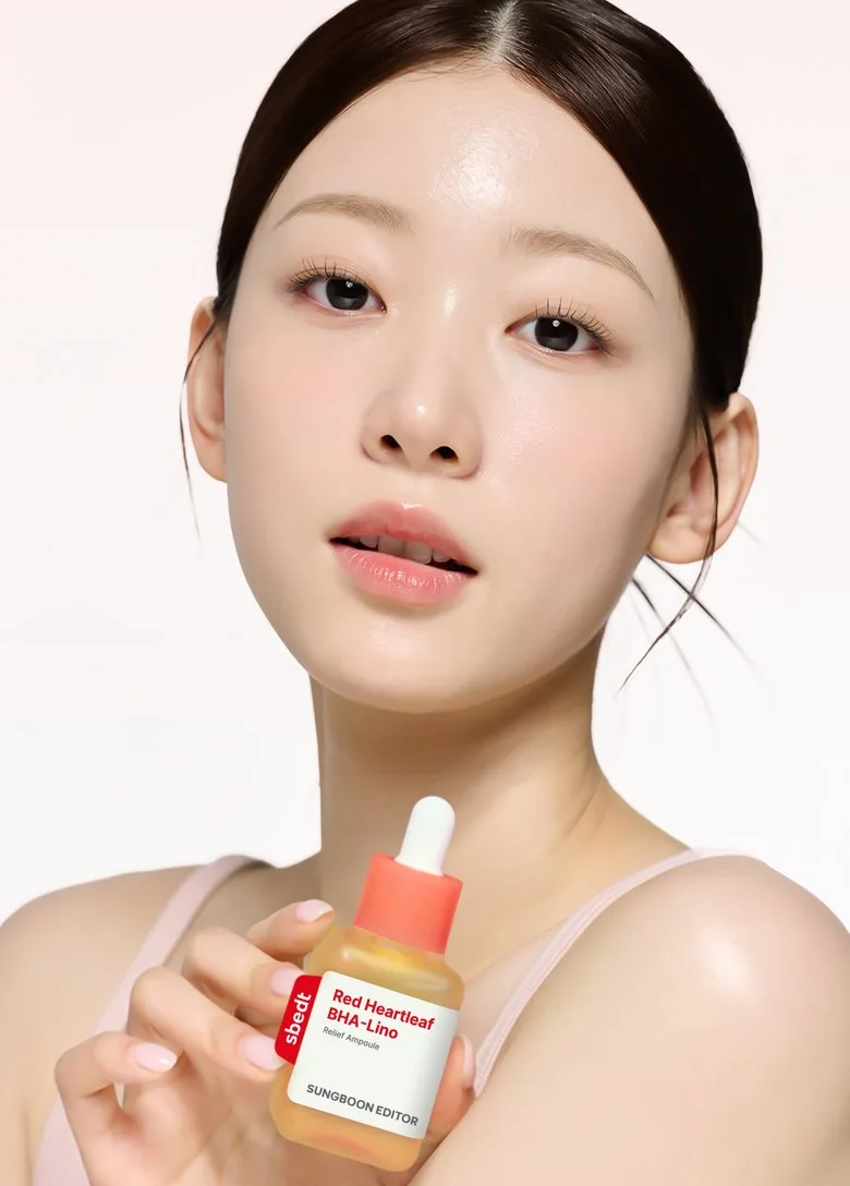 Seongbun Editor Red Eoseongcho Soothing Ampoule 40ml - Acne Calm & Moisturizing Detail