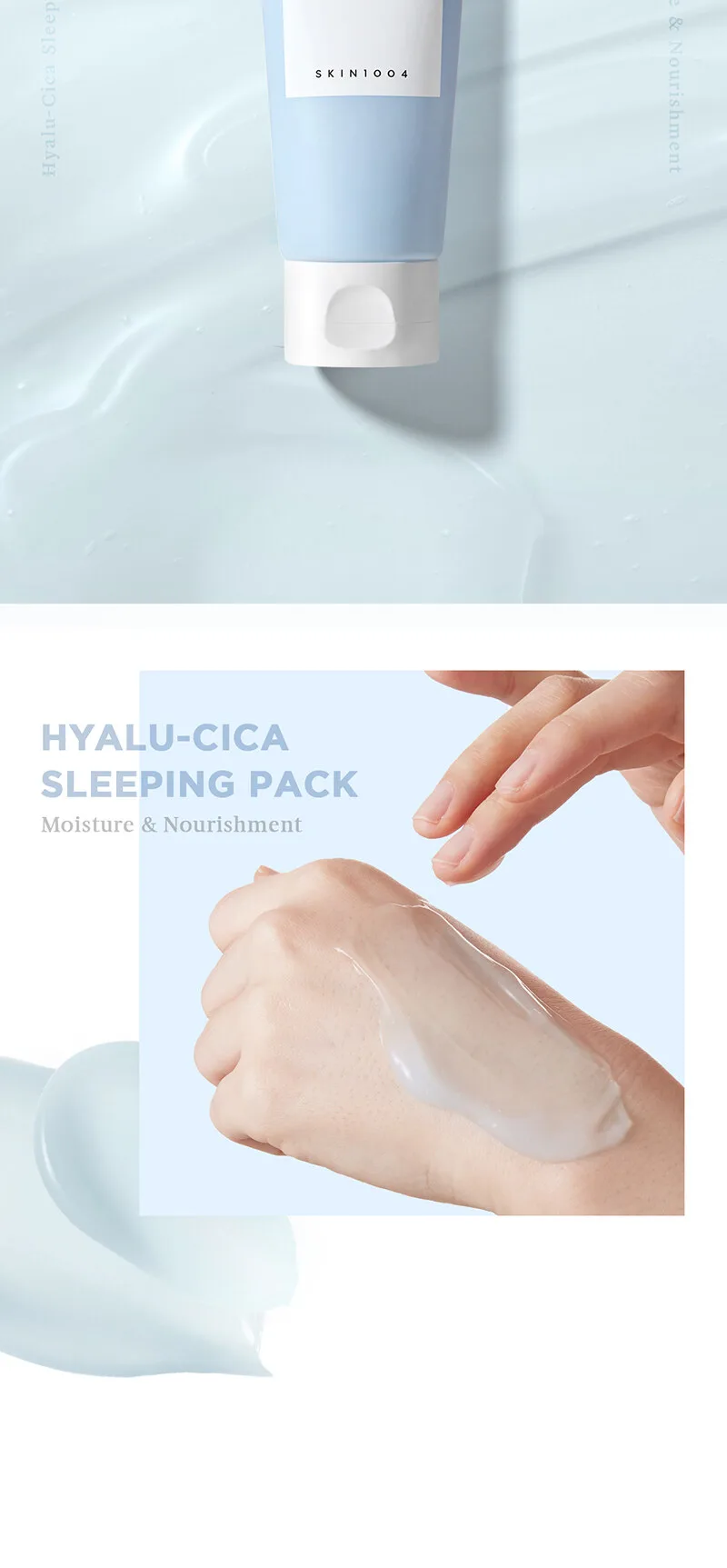 Skin1004 Madagascar Centella Hyalu-Cica Sleeping Pack 100ml Detail