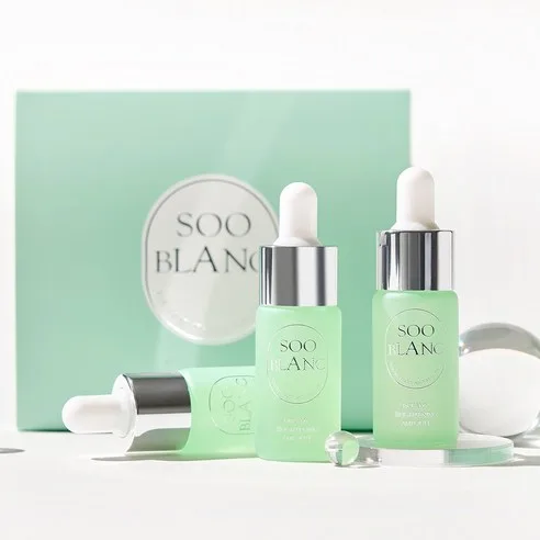SOOBLANC Dreamy Brightening Ampoule 15ml*3pack - Niacinamide 5% Tranexamic Acid 5% Sea Buckthorn Water 79% - Image 2