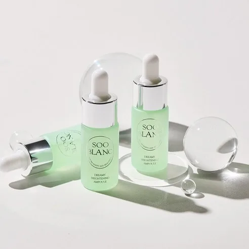 SOOBLANC Dreamy Brightening Ampoule 15ml*3pack - Niacinamide 5% Tranexamic Acid 5% Sea Buckthorn Water 79% - Image 3