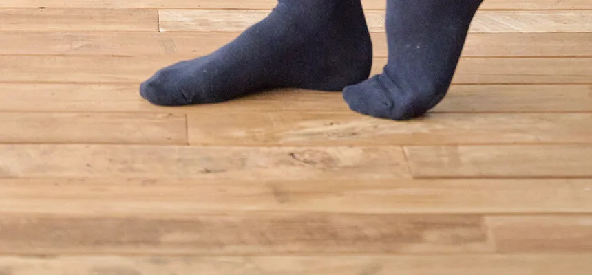 Lululela Basic Three-Stripes Knee Socks 4 Pack Detail