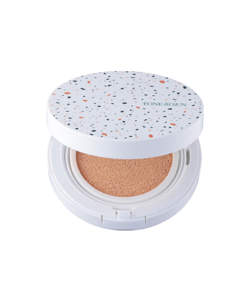 TONEfitSUN Vegan Tone-Up Sun Cushion 12g (Pink Beige)