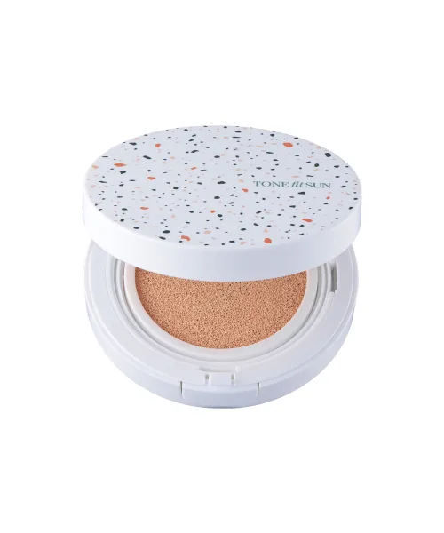 TONEfitSUN Vegan Tone-Up Sun Cushion 12g (Pink Beige)