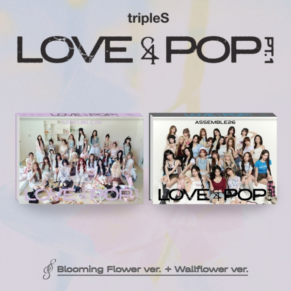 tripleS - [<LOVE&POP> pt.1][2CD Set]