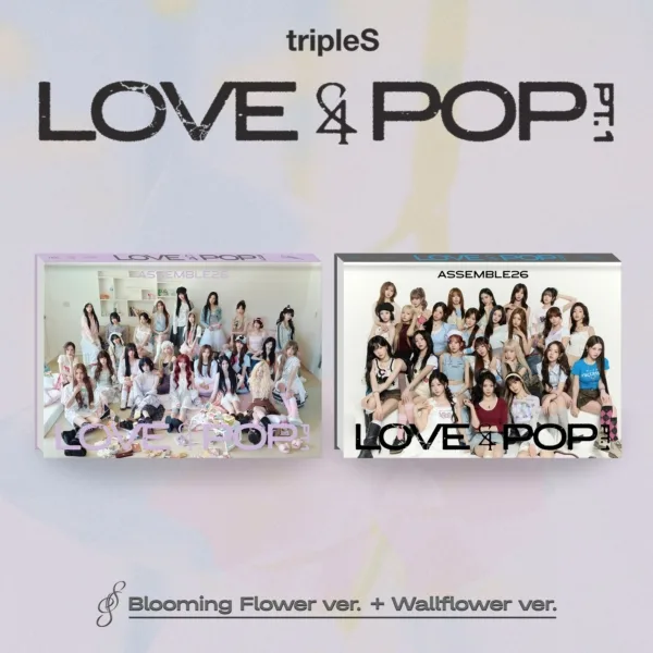 tripleS - [<LOVE&POP> pt.1][2CD Set]