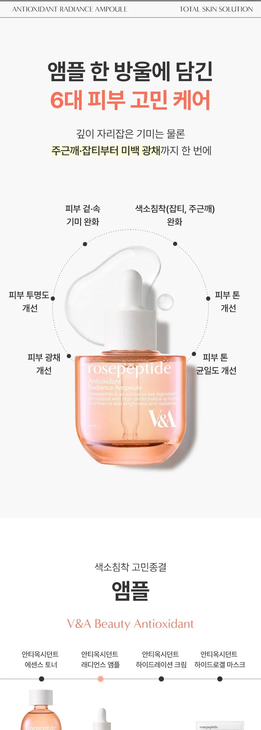 VNA Beauty Antioxidant Radiance Ampoule, 50ml, 1pc Detail