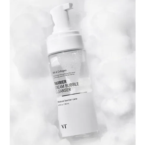 VT BARRIER CREAM BUBBLE CLEANSER 140ml - Image 2