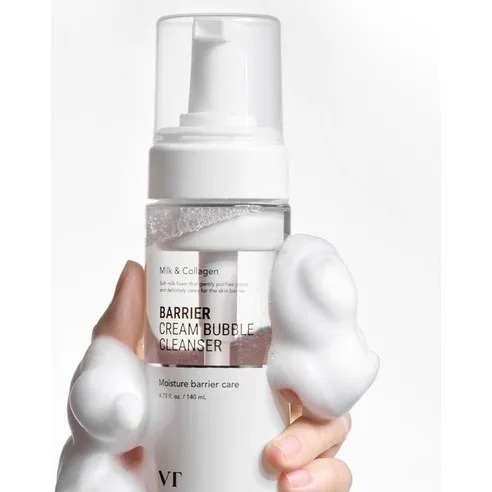 VT BARRIER CREAM BUBBLE CLEANSER 140ml - Image 3