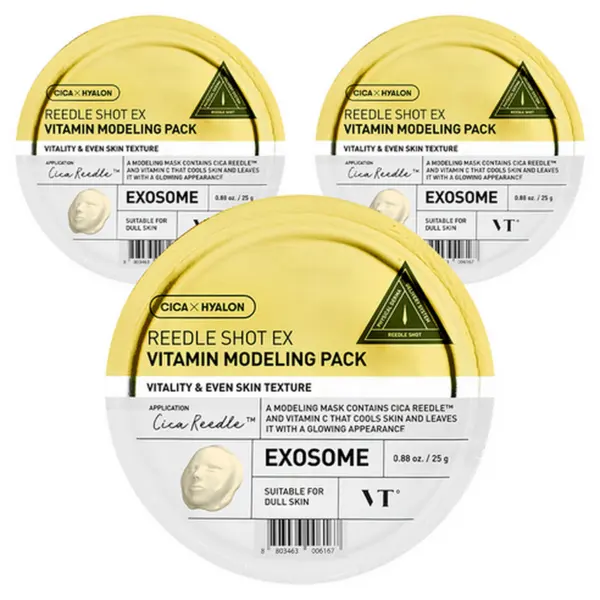 VT Cosmetics Reedle Shot EX Vitamin Modeling Pack 25g x 3ea