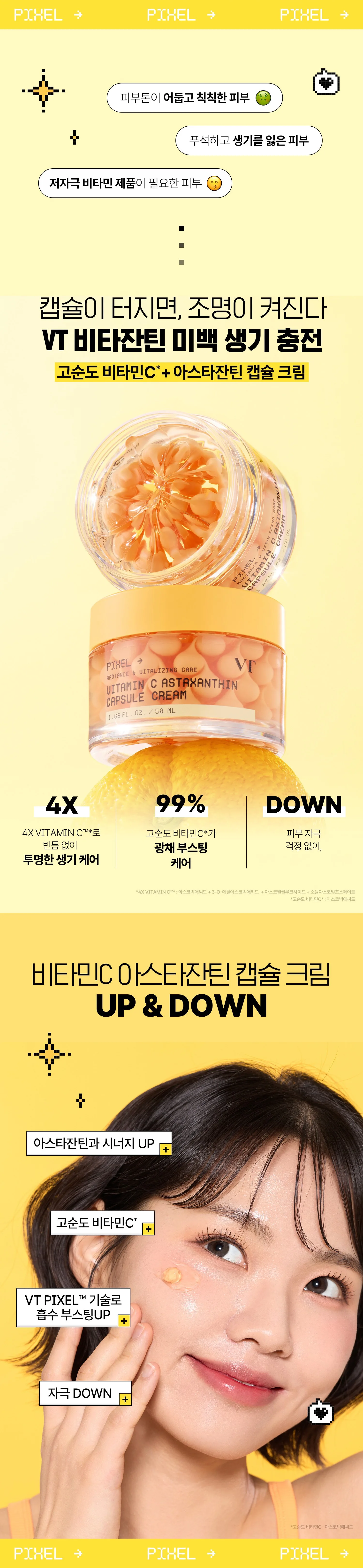 VT Cosmetic Vitamin C Astaxanthin Capsule Cream 50ml Detail