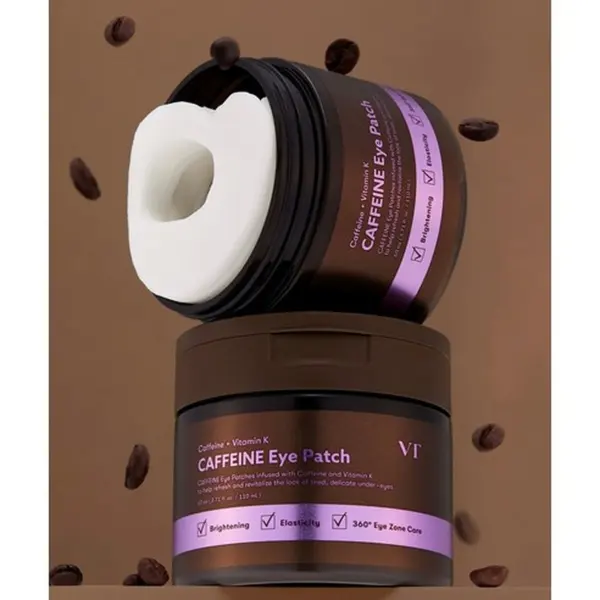 VT Cosmetics Caffeine Eye Patch 110ml 60 Pieces x 2ea