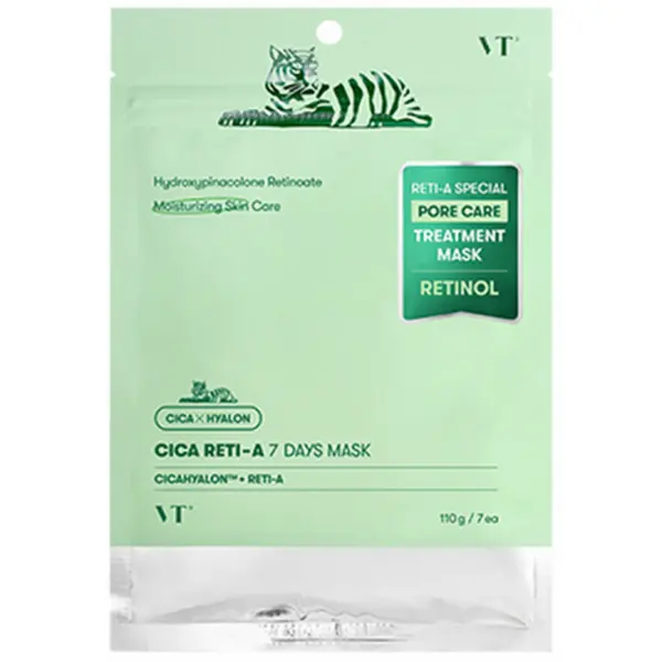 VT COSMETICS CICA RETI-A 7 DAYS MASK 7 Sheets