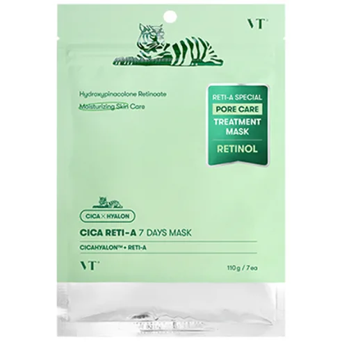 VT COSMETICS CICA RETI-A 7 DAYS MASK 7 Sheets