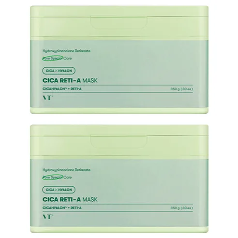 VT Cosmetics Cica Reti-A Mask 30 Sheets x 2 Packs