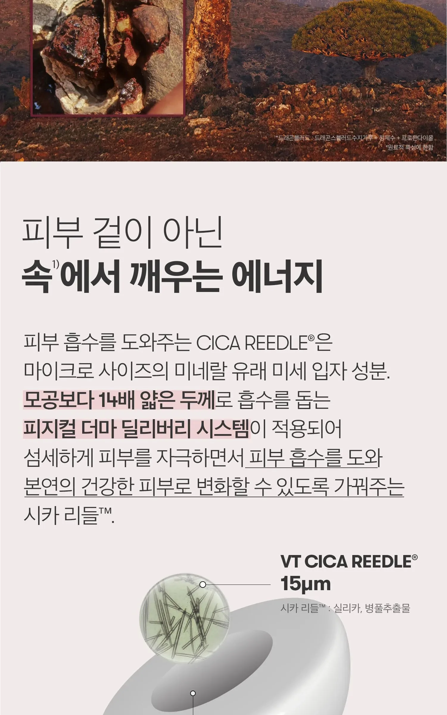 VT COSMETICS Red Booster Reedle Shot 700 30ml Detail