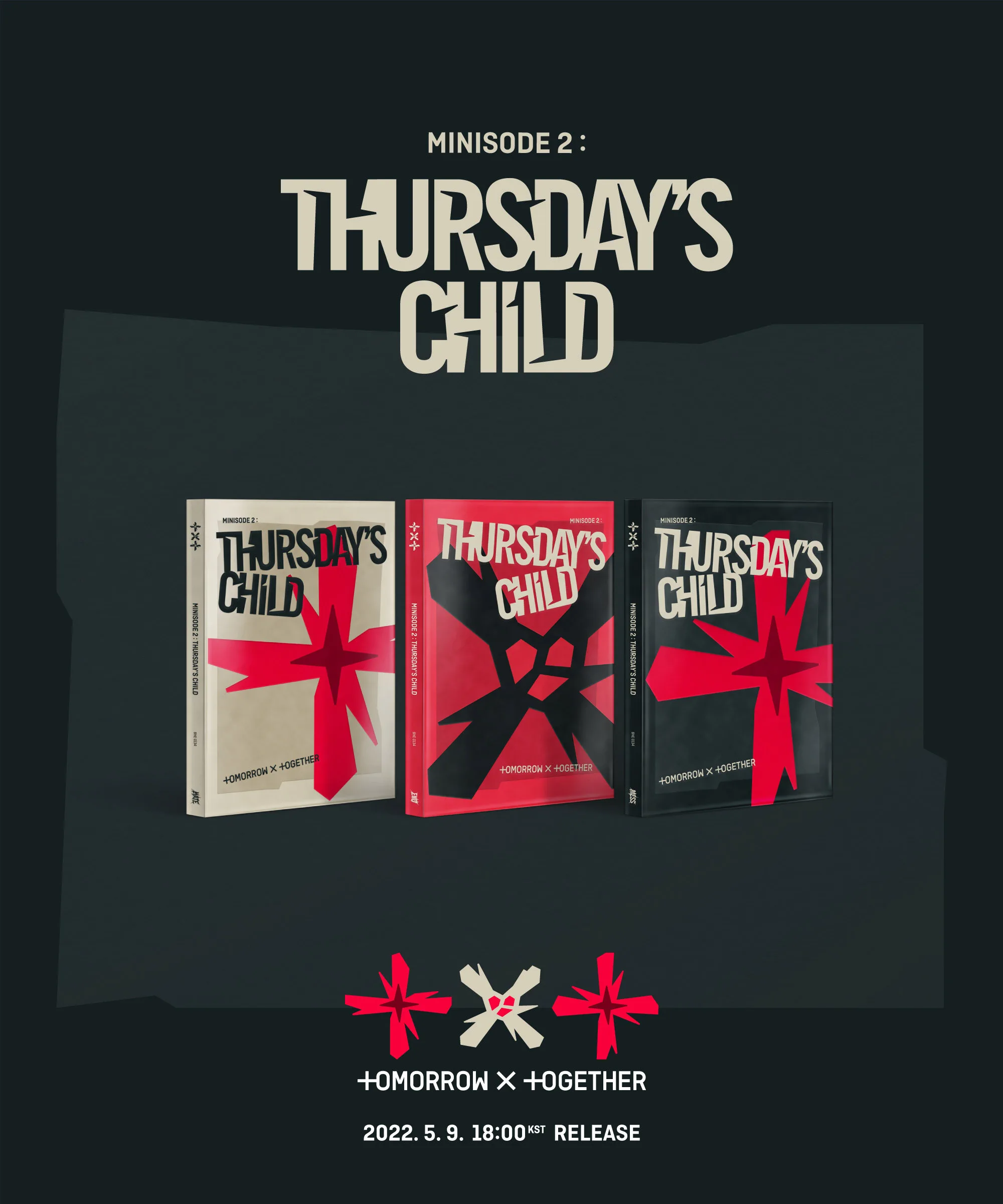 TXT – minisode 2: Thursday’s Child Mini Album 4 (Random Version) Detail