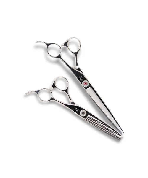 YesBeauty Premium Professional Hair Scissors Set – Made in Korea (Thinning & Cutting Scissors + Full Accessory Kit)
