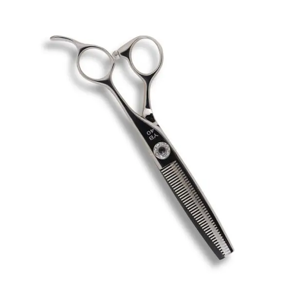 YesBeauty YB-40 Premium Professional Thinning Scissors with Pouch – Made in Korea
