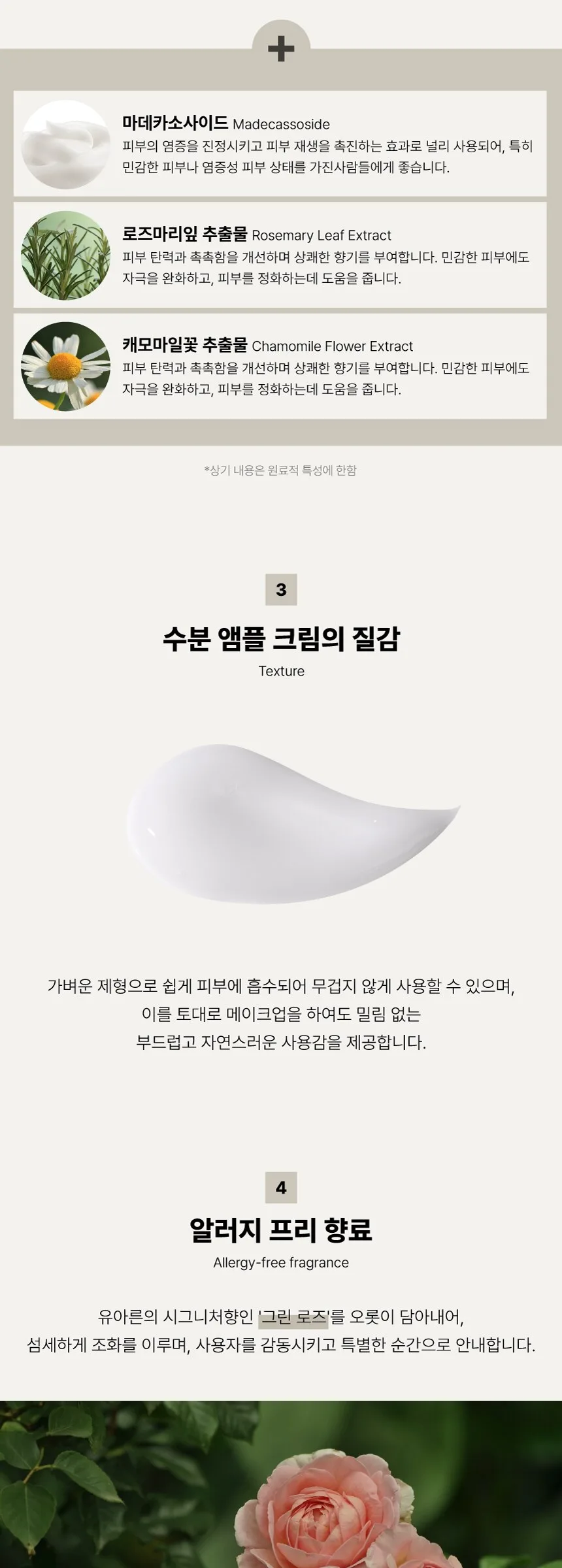 Yuareun Vegan Moisture Ampoule Cream 55ml Detail