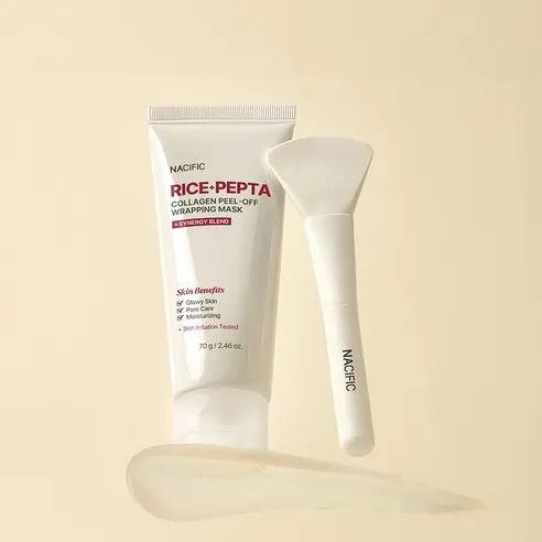 NACIFIC Rice Pepta Collagen Peel-Off Wrapping Mask 70g