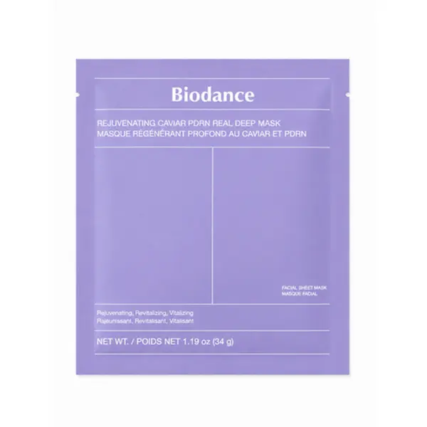 Biodance Rejuvenating Caviar PDRN Real Deep Mask 34g x 4ea