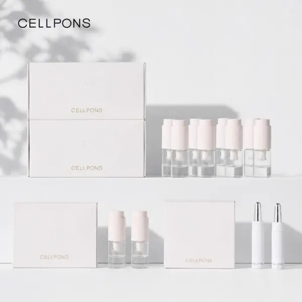 CELLPONS GORAE PEPTIDE FACE-FIT LIFTING AMPOULE MASK + Spot Corrector  2pcs Set
