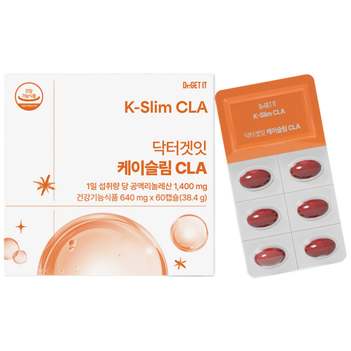 Dr.GET IT K-Slim CLA Functional 640mg x 60 Capsules