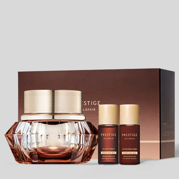 It's Skin PRESTIGE ÉCLAPAIR Glow Capsule Cream 60ml + Glow Toner 25ml + Glow Emulsion 25ml Set