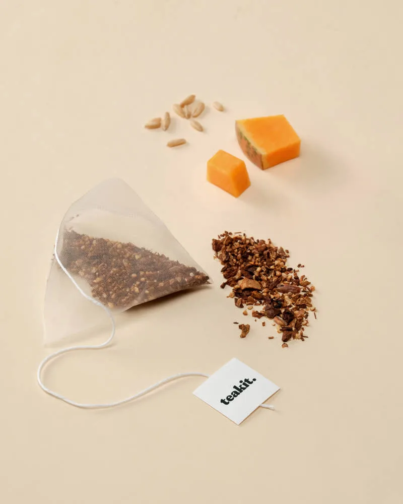 teakit HoolHool Pumpkin Tea & DangDang Balance Orzo Tea Set (2g x 20 Tea Bags, 2-Pack) - Image 2