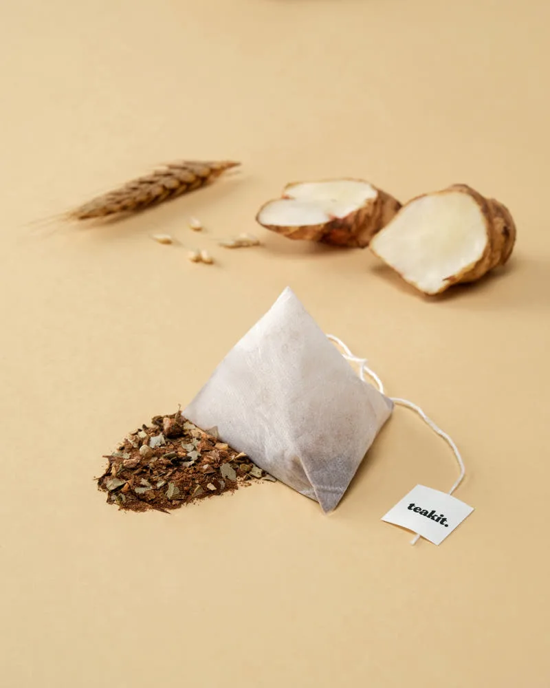 teakit HoolHool Pumpkin Tea & DangDang Balance Orzo Tea Set (2g x 20 Tea Bags, 2-Pack) - Image 3