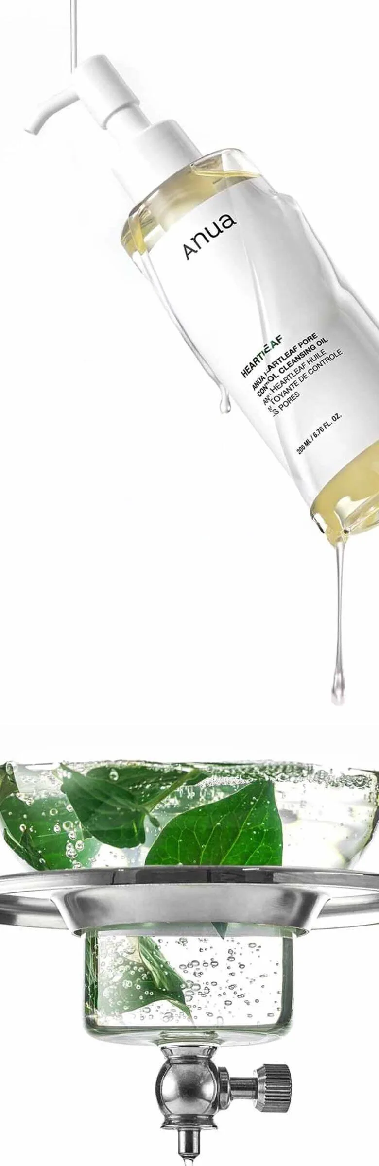 ANUA Heartleaf Pore Control Cleansing Oil 200ml x 2ea Detail