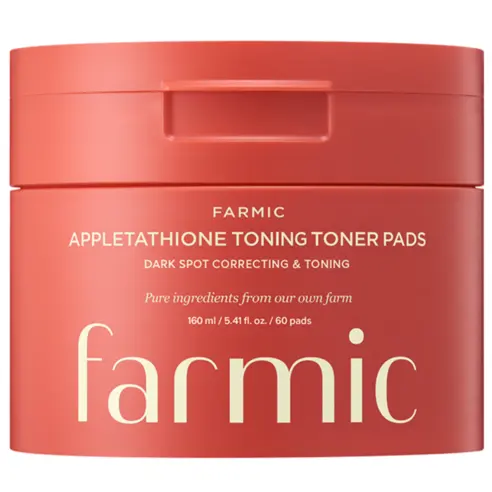 FARMIC Appletathione Toning Toner Pads 160ml (60 pads)