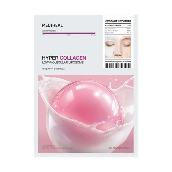 MEDIHEAL Hyper Collagen Low-Molecular Liposome Gel Mask 35g x 4ea